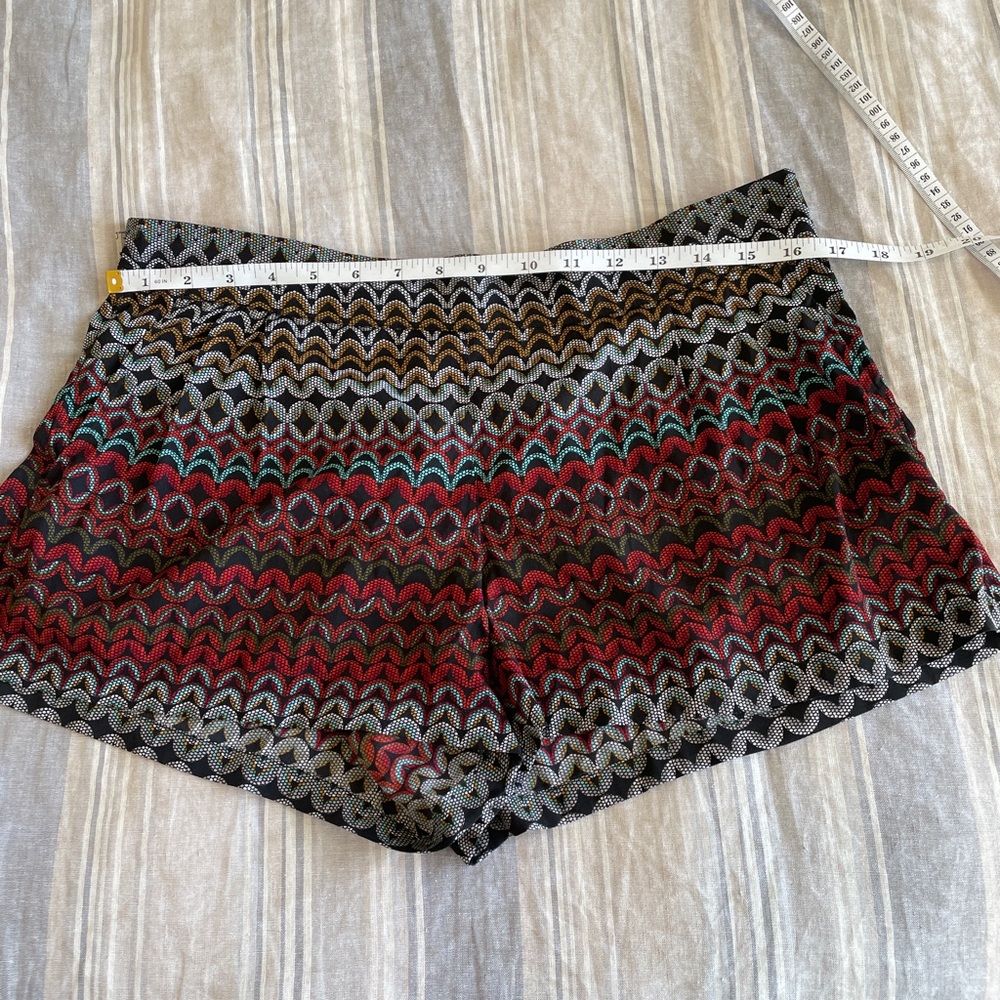 Element Chevron Shorts - Red, Black, Teal, Gray